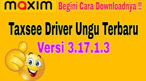 Download Aplikasi Taxsee Driver versi ungu Terbaru 2024